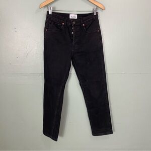 DU/ER Black Denim Jeans Size 27X27‎
